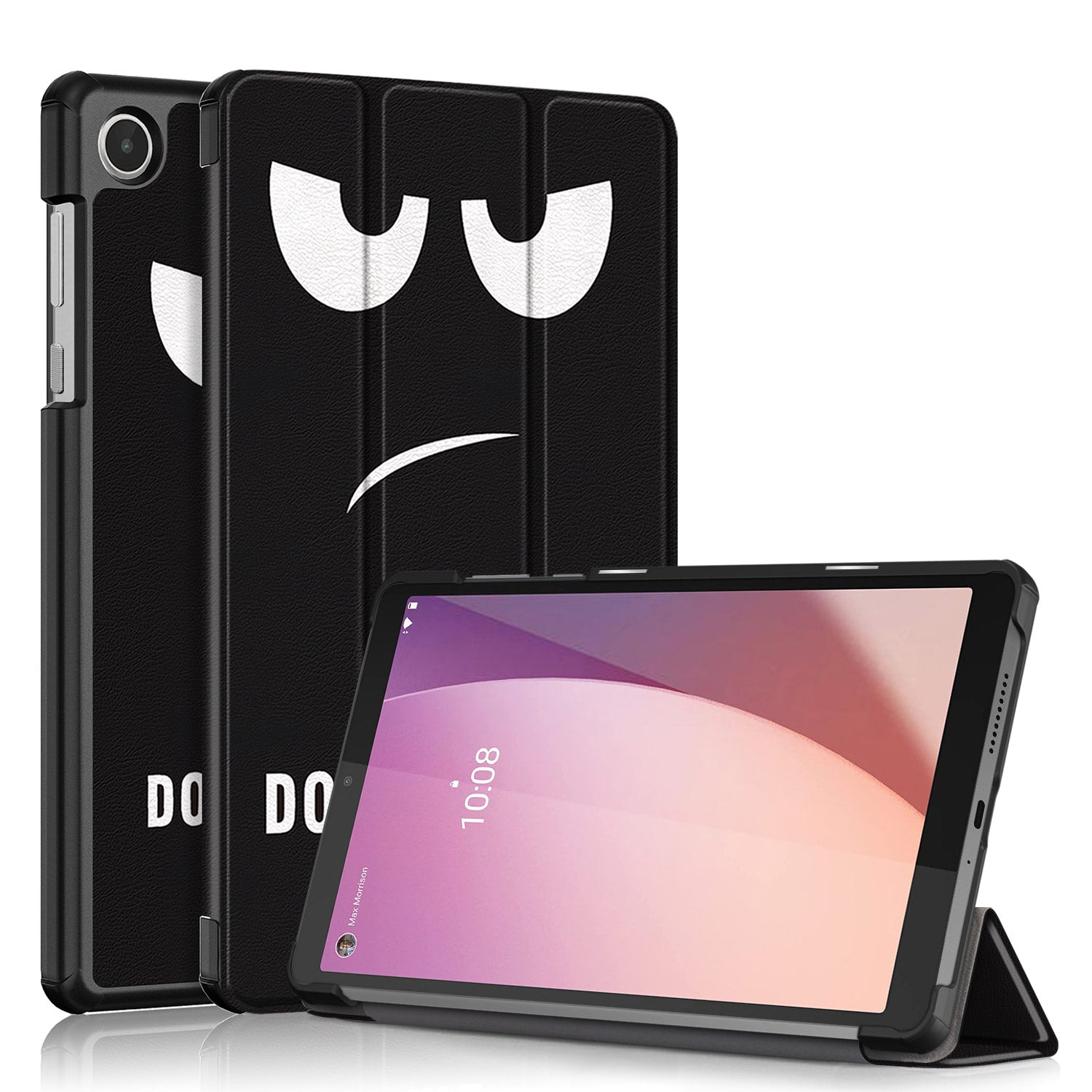 Pattern Printing Tablet Case for Lenovo Tab M8 Gen 4 TB-300FU Tri-fold Stand Tablet PU Leather Cover Pattern Printing Tablet Case for Lenovo Tab M8 Gen 4 TB-300FU Tri-fold Stand Tablet PU Leather Cover